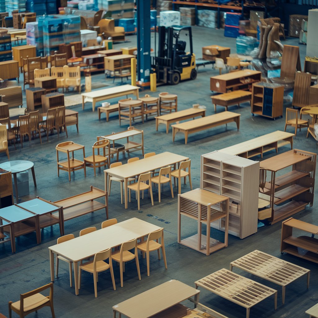 Cheap, mass-produced flat-pack furniture
